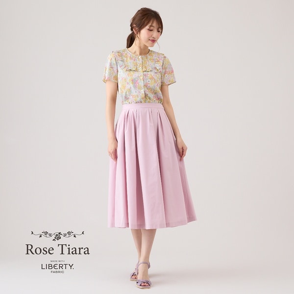 ローズティアラ（Rose Tiara）/Rose Tiara with LIBERTY FABRICS/ブラウス