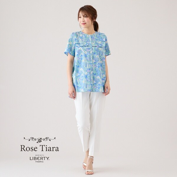 ローズティアラ（Rose Tiara）/Rose Tiara with LIBERTY FABRICS/ブラウス_5