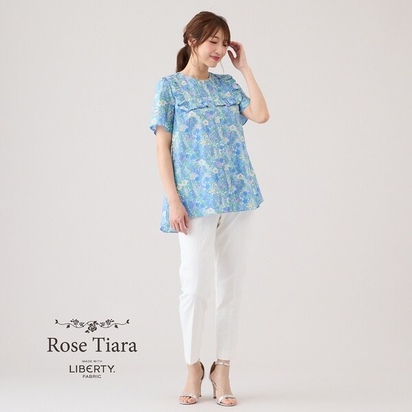 ローズティアラ（Rose Tiara）/Rose Tiara with LIBERTY FABRICS/ブラウス_6