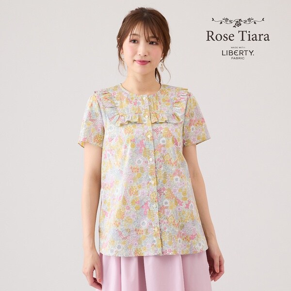 ローズティアラ（Rose Tiara）/Rose Tiara with LIBERTY FABRICS/ブラウス_8