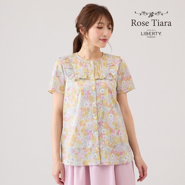 ローズティアラ（Rose Tiara）/Rose Tiara with LIBERTY FABRICS/ブラウス_9