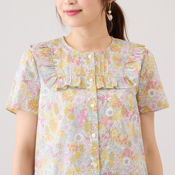 ローズティアラ（Rose Tiara）/Rose Tiara with LIBERTY FABRICS/ブラウス_12