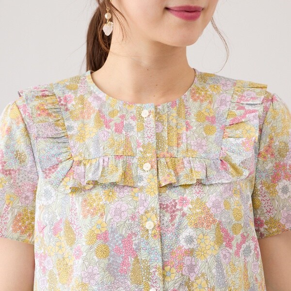 ローズティアラ（Rose Tiara）/Rose Tiara with LIBERTY FABRICS/ブラウス_13