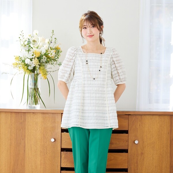 ローズティアラ❣️トップス❣️ ローズティアラ 46 長袖トップス