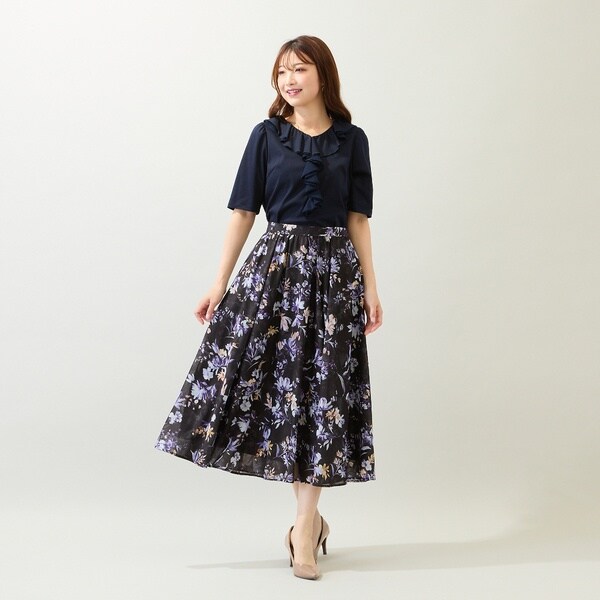 ローズティアラ（Rose Tiara）/【セットアップ対応】フラワープリント