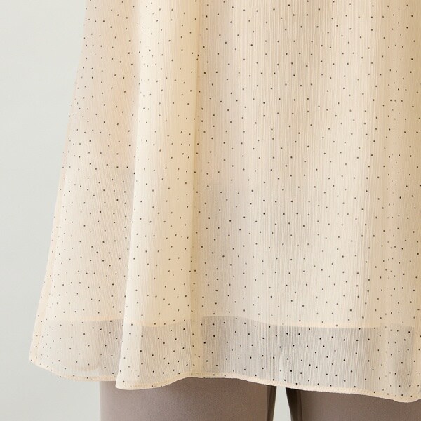 ローズティアラ（Rose Tiara）/【手洗いOK】楊柳フリルブラウス ブラウス