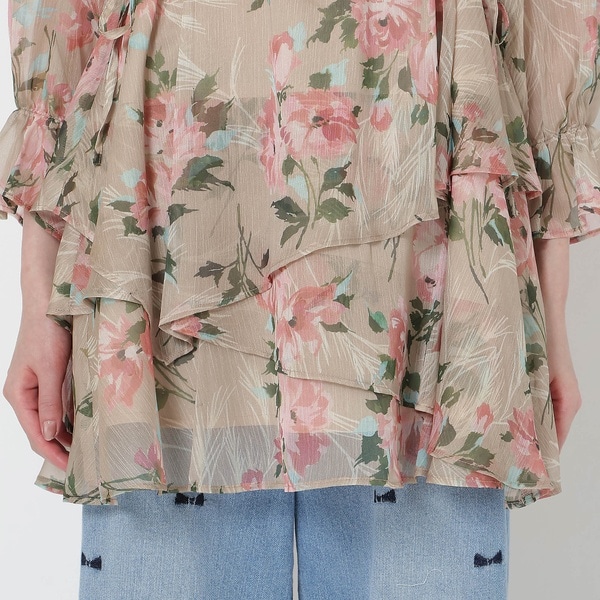 ローズティアラ（Rose Tiara）/フリルチュニック セール】 フリル