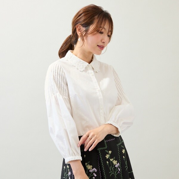 フリル ローズティアラ 楽天市場】フリル×リボンヨーク切替チュニック