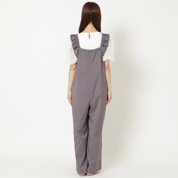 ローズティアラ（Rose Tiara）/【手洗いOK】フリルサロペット