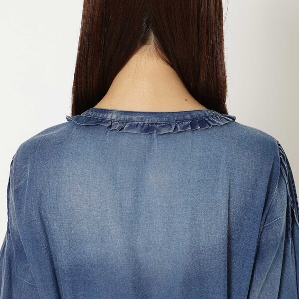 ローズティアラ（Rose Tiara）/【手洗いOK】デニムワンピース