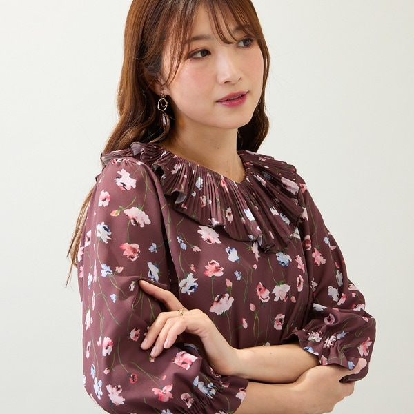 ローズティアラ（Rose Tiara）/【セットアップ対応】フラワープリント