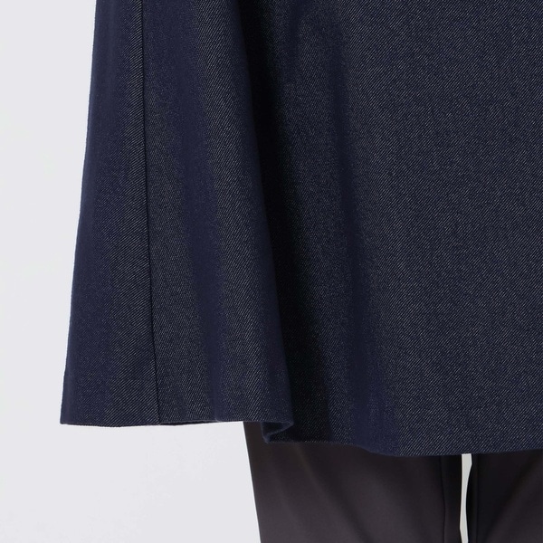 ローズティアラ（Rose Tiara）/【伸縮性◎】巻きバラニットデニム