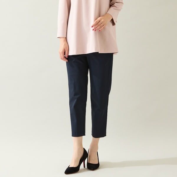 ローズティアラ（Rose Tiara）/【美脚パンツ】【速乾/防シワ/伸縮性◎】テーパードパンツ