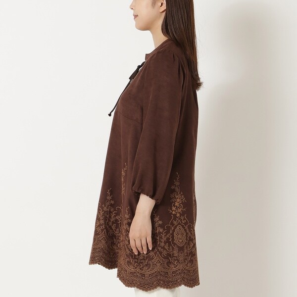 ローズティアラ（Rose Tiara）/スエードライクチュニックの通販はau