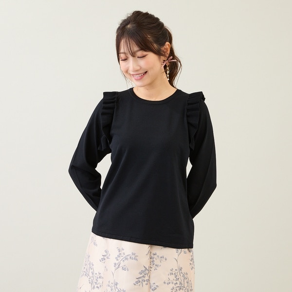 ローズティアラ（Rose Tiara）/フリルニットプルオーバー