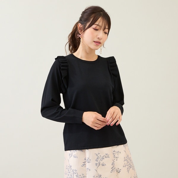 ローズティアラ（Rose Tiara）/フリルニットプルオーバー