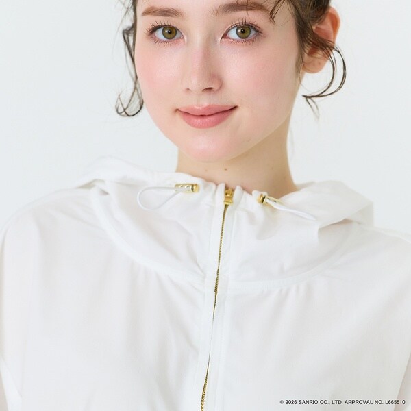 ローズティアラ（Rose Tiara）/【My Melody】マイメロディ　プリントラッシュガード素材パーカー_7