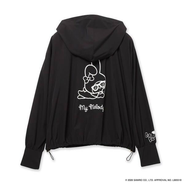 ローズティアラ（Rose Tiara）/【My Melody】マイメロディ　プリントラッシュガード素材パーカー_18