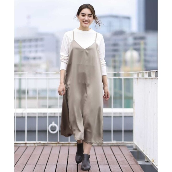 エウルキューブ ａ ｖ ｖ ｅｕｒ３ 大きいサイズ 洗える サテンキャミワンピースの通販はau Pay マーケット Brand Square By Oioi ブランドスクエアbyマルイ