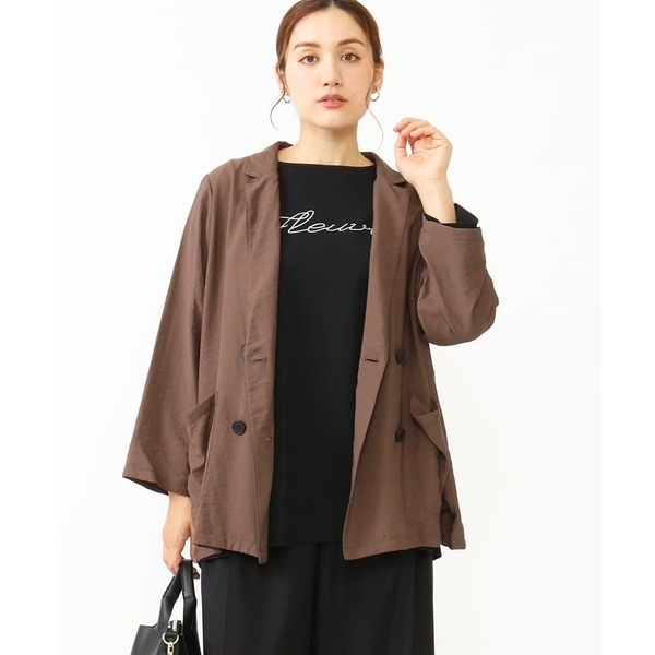 エウルキューブ（eur3）/【大きいサイズ】シアージャケット