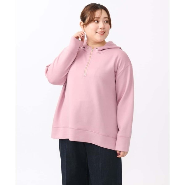 エウルキューブ（eur3）/【大きいサイズ/a．v．v×eur3】ハーフジップダンボールフーディーの通販は