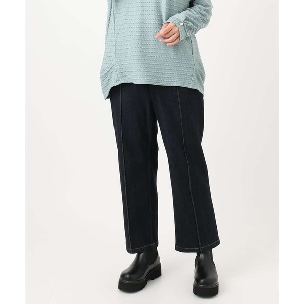 エウルキューブ（eur3）/【大きいサイズ】ストレートデニム