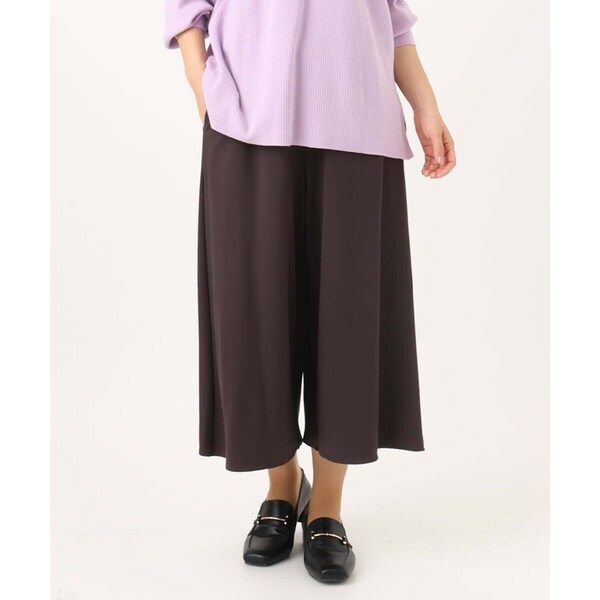 エウルキューブ（eur3）/【大きいサイズ】ジャージーキュロットパンツの通販は 6,872円