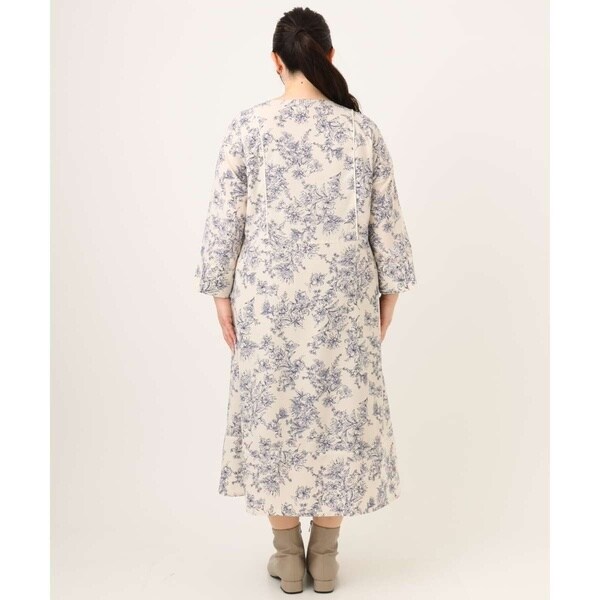 エウルキューブ（eur3）/【大きいサイズ】パイピングワンピース