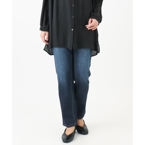 エウルキューブ（eur3）/【大きいサイズ】ストレッチスリムデニム