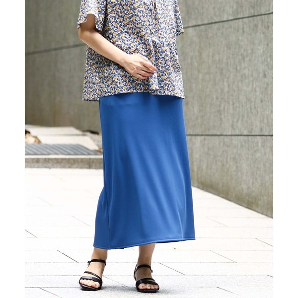 エウルキューブ（eur3）/【新色追加】【大きいサイズ】リブカットタイトスカート