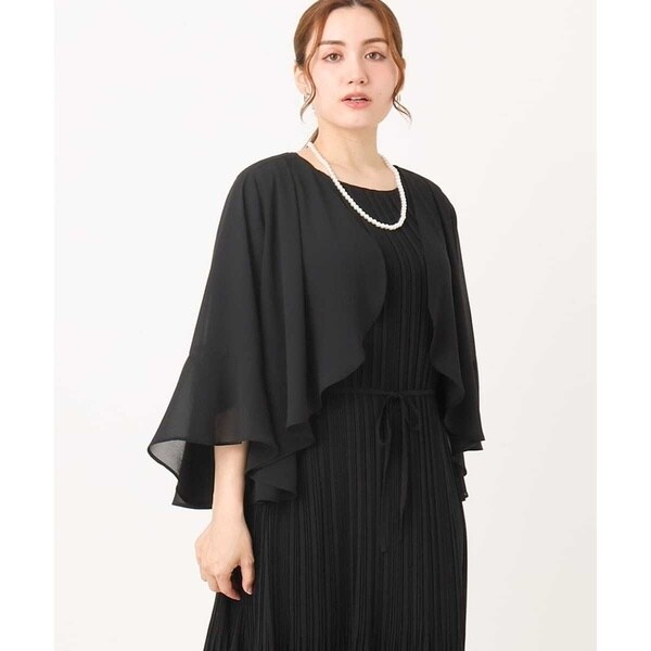 エウルキューブ（eur3）/【大きいサイズ】ジョーゼットボレロ