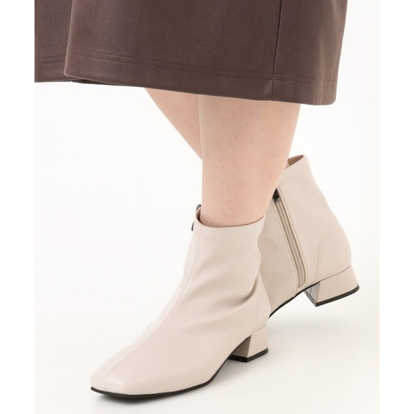 エウルキューブ（eur3）/スクエアトゥショートブーツ