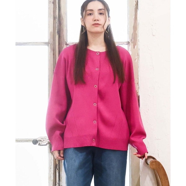 エウルキューブ（eur3）/【WEB先行販売】【大きいサイズ】2WAYカーディガン