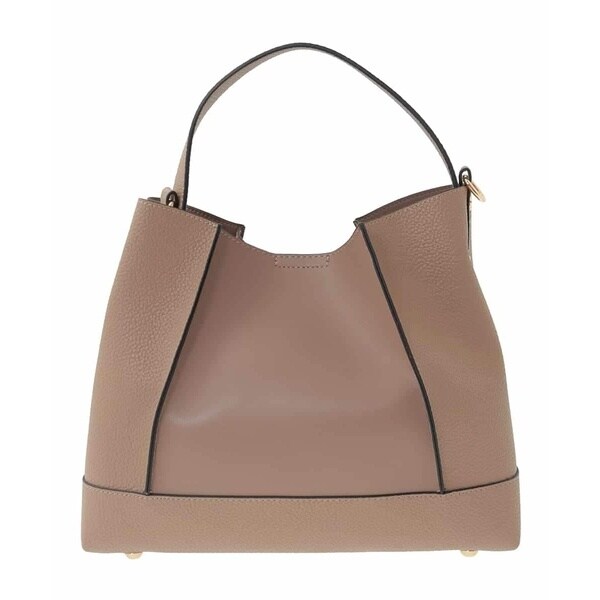 エウルキューブ（eur3）/【2WAY】切り替えデザインフェイクレザーハンドバッグ