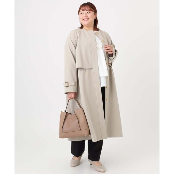 エウルキューブ（eur3）/【2WAY】切り替えデザインフェイクレザーハンドバッグ