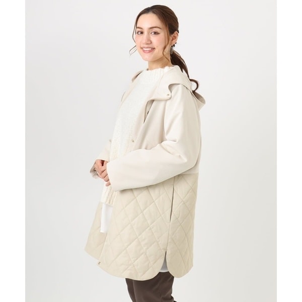 エウルキューブ（eur3）/【大きいサイズ】キルトコンビアウター