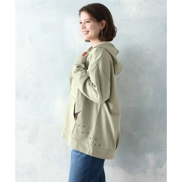 【NEW】エウルキューブ（eur3）/【大きいサイズ】ねこプリントパーカー