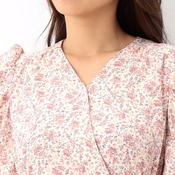 カールパークレーン（Karl Park Lane）/小花プリントボリューム袖