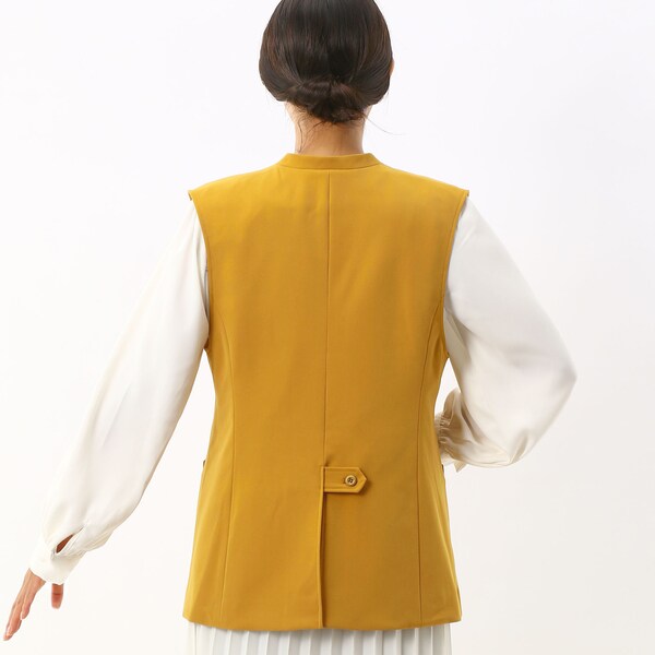 カールパークレーン/ステファニーダブルクロス ダブルブレストジレの