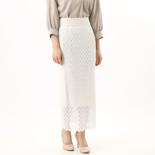 カールパークレーン（Karl Park Lane）/ラッセルレース ロングタイトスカートの通販は 5,507円