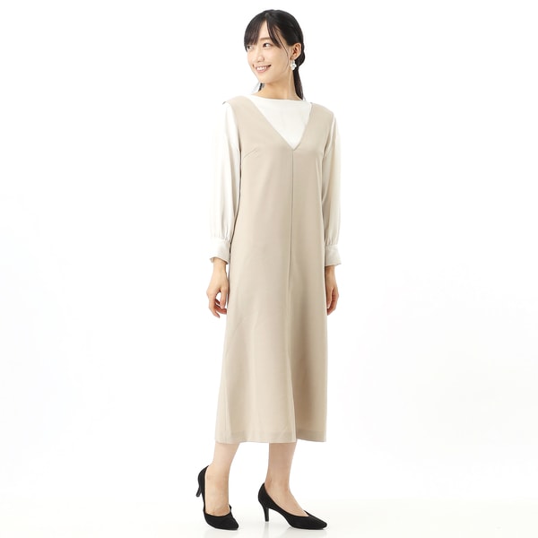 カールパークレーン（Karl Park Lane）/フロントスリットVあきジャンパースカート
