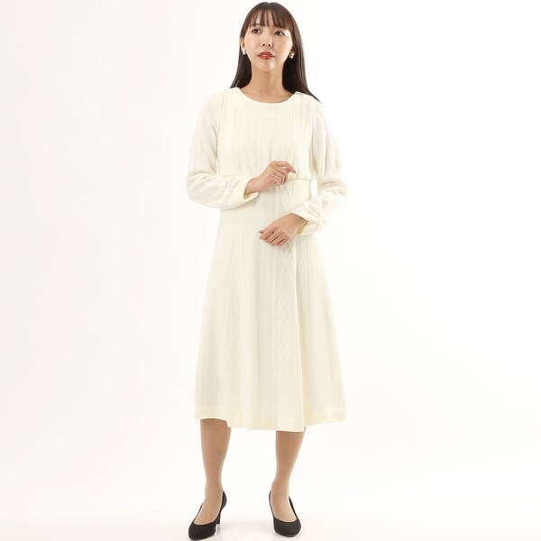 カールパークレーン（Karl Park Lane）/ケーブル柄ニットワンピースの通販は 9,540円