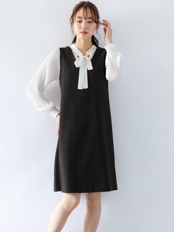 カールパークレーン（Karl Park Lane）/ウーリッシュチェックジャンパースカート