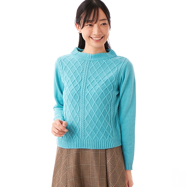 【NEW】カールパークレーン（Karl Park Lane）/ローゲージ ケーブル編みニット