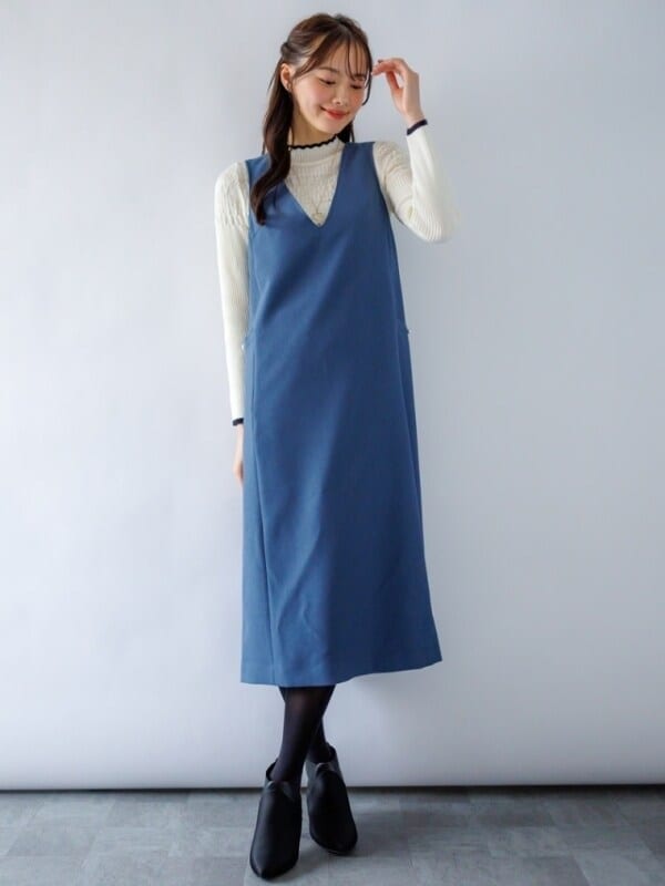 カールパークレーン（Karl Park Lane）/グラシエオックスフォードVネックジャンスカ