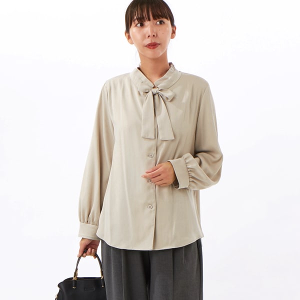 カールパークレーン（Karl Park Lane）/ヴィンセントサテンボウタイブラウス