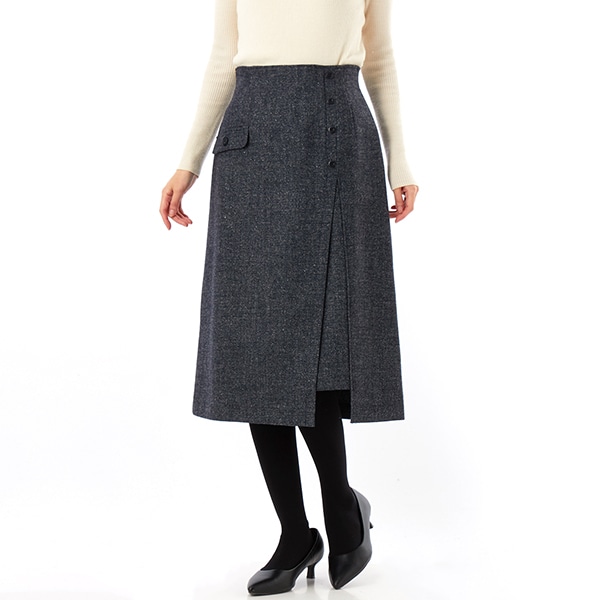 カールパークレーン（Karl Park Lane）/ラメツィードＡラインスカート