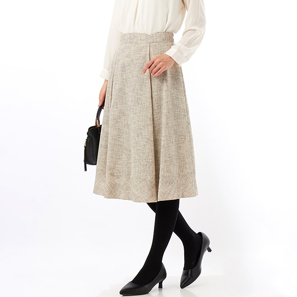 カールパークレーン（Karl Park Lane）/ツィードメッシュタックフレアースカー