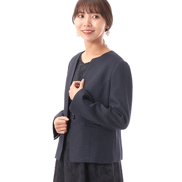 カールパークレーン（Karl Park Lane）/ファンシーツイードカラーレスＪＫ