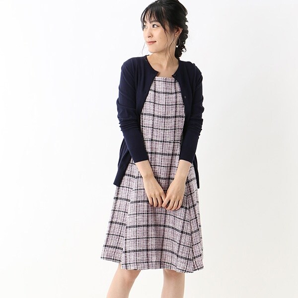 カールパークレーン Karl Park Lane チェックツイードタックフレアーワンピースの通販はau Pay マーケット Brand Square By Oioi ブランドスクエアbyマルイ